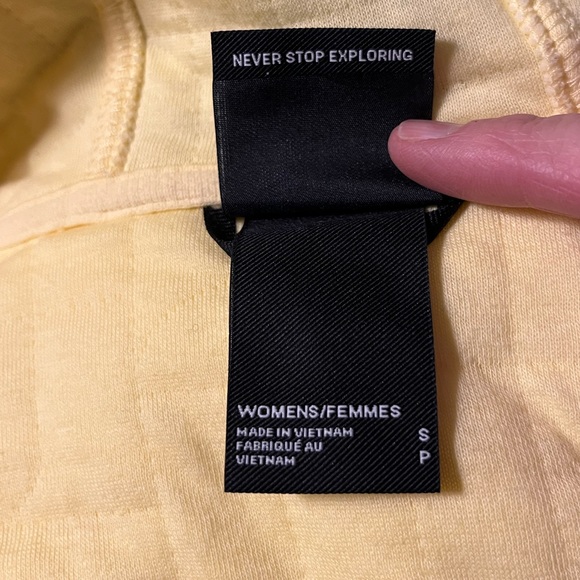 Women’s Small THE NORTH FACE QUILTED Full ZIP HOODIE with Pockets - Picture 6 of 13